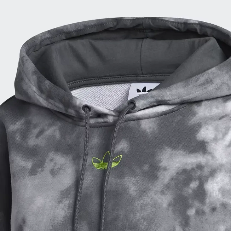 Adidas Originals Cropped Hoodie Sweatshirt Women's Gray-2