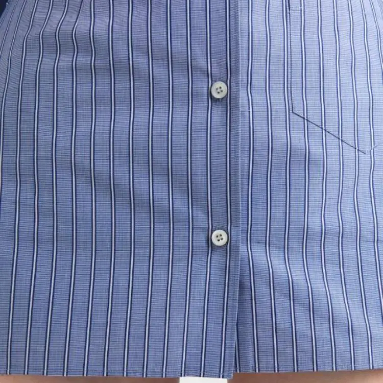 PRADA Striped Straight Hem Mini Skirt-4