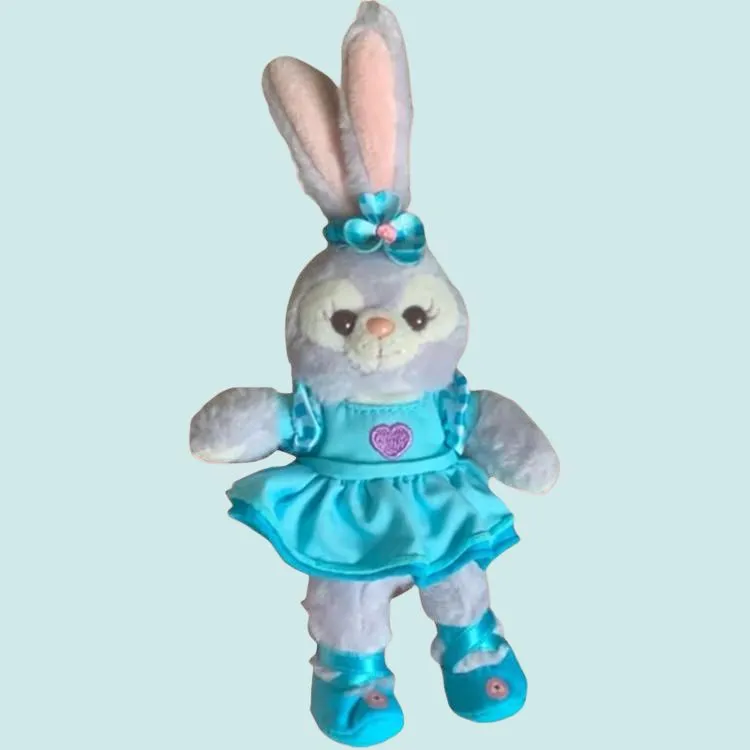 Disney Little Blue Heart Dolls Plush Pendant Trumpets High-1