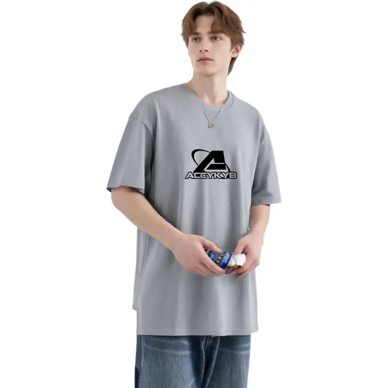 YK&YB T Shirts Unisex Heather Gray-4