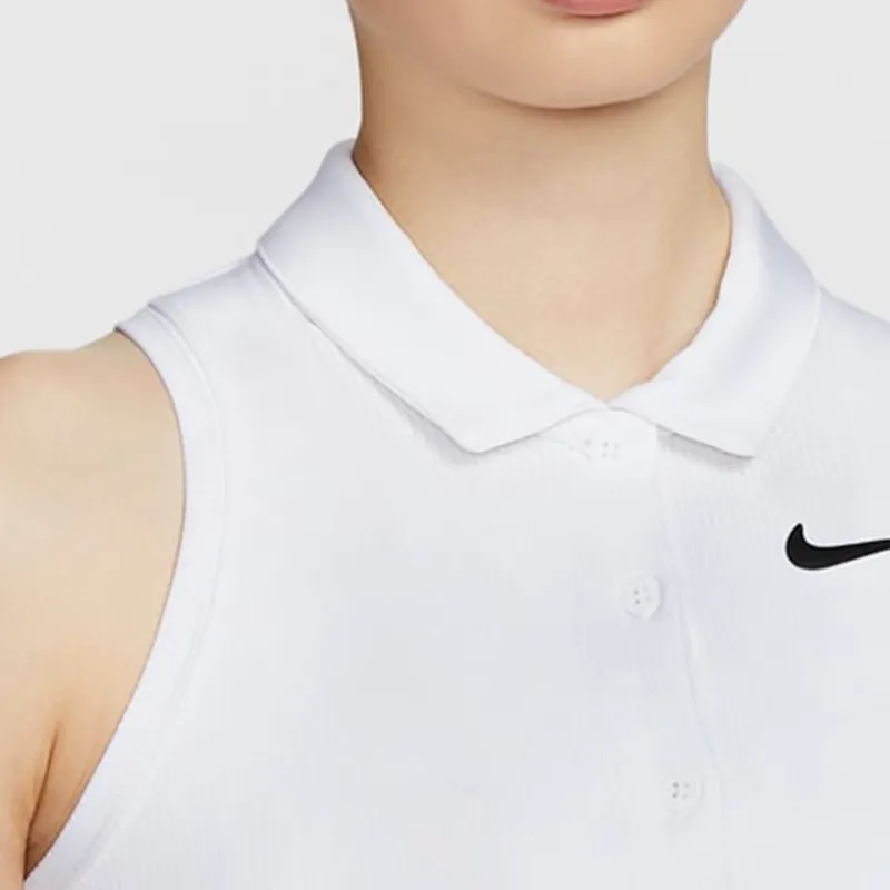 Nike Sleeveless Dress Women's White-1