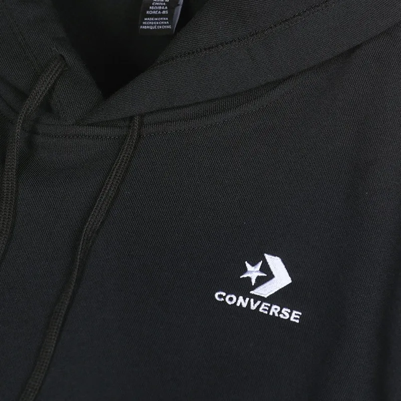 Converse Star Chev Emb Sweatshirt Women's Black-3