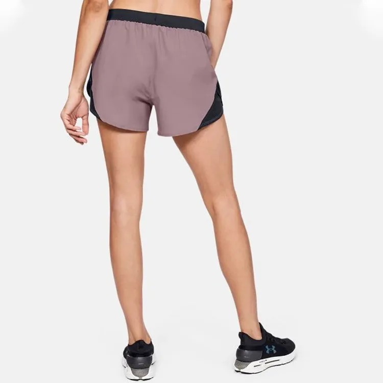Under Armour Casual Shorts Women's Gray Pink-3