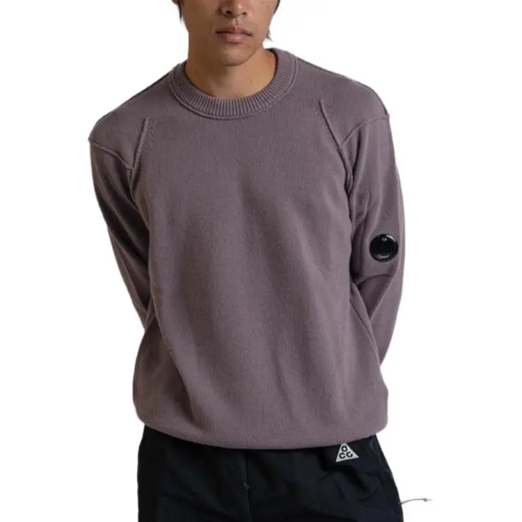 C.P.Company Lens Detailed Crewneck Jumper-3