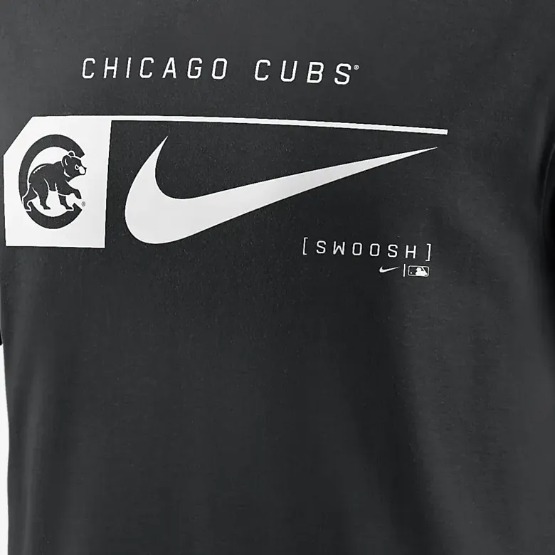 Nike x MLB Chicago Cubs Fashion T-Shirt Men's Black-2