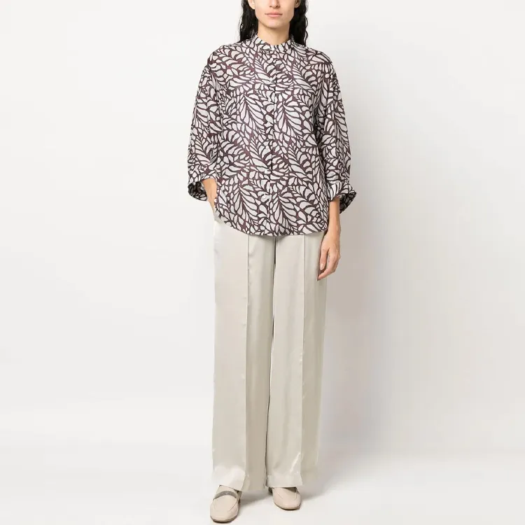 Brunello Cucinelli Wide Leg Trousers-1