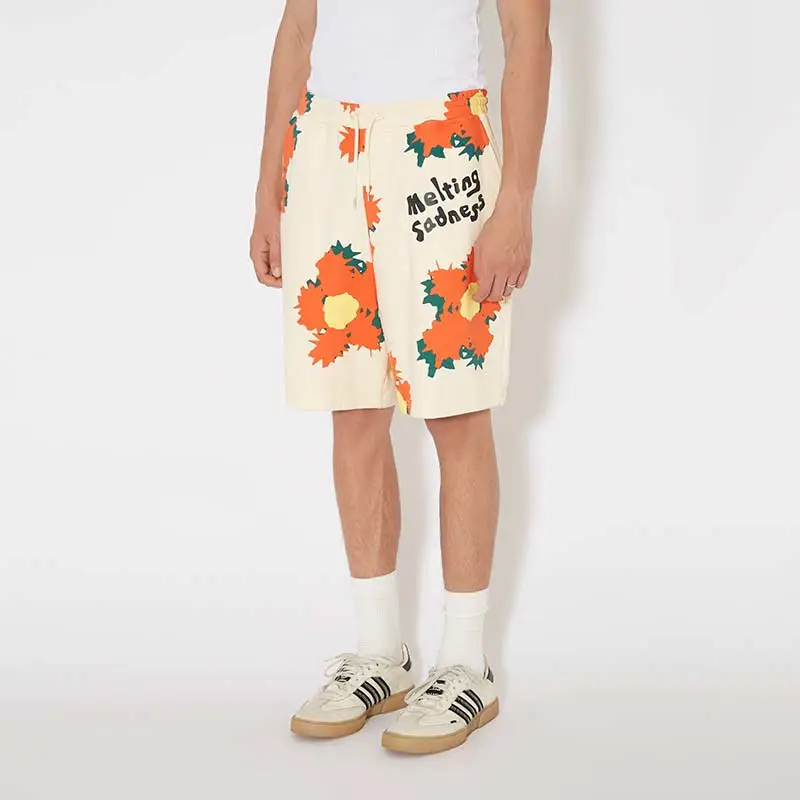 Melting Sadness SS23 Casual Shorts Men's Ecru-2