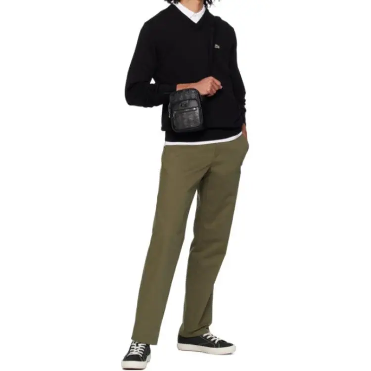 LACOSTE V neck Sweater-3