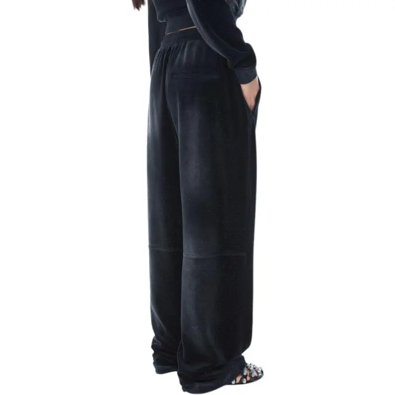 Alexander Wang Rhinestone embellished Track Pants-4