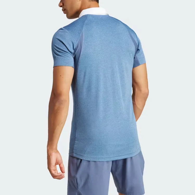 Adidas Tennis Freelift Polo Shirt Polo Shirt Men's Blue-2