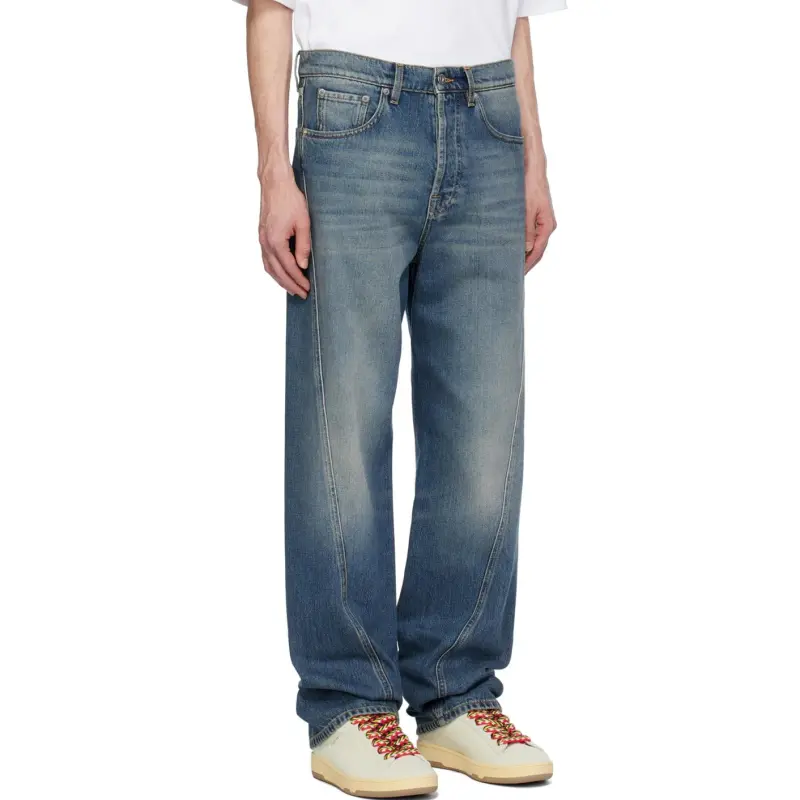 Lanvin Regular Twisted Leg Trousers-3