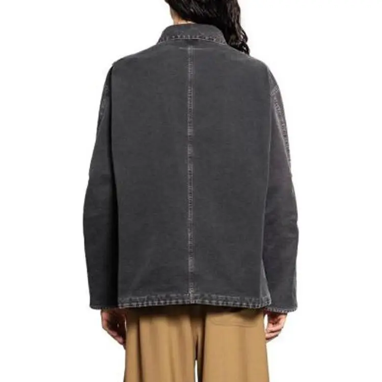 MM6 Maison Margiela Numbers Motif Straight Hem Jacket-2