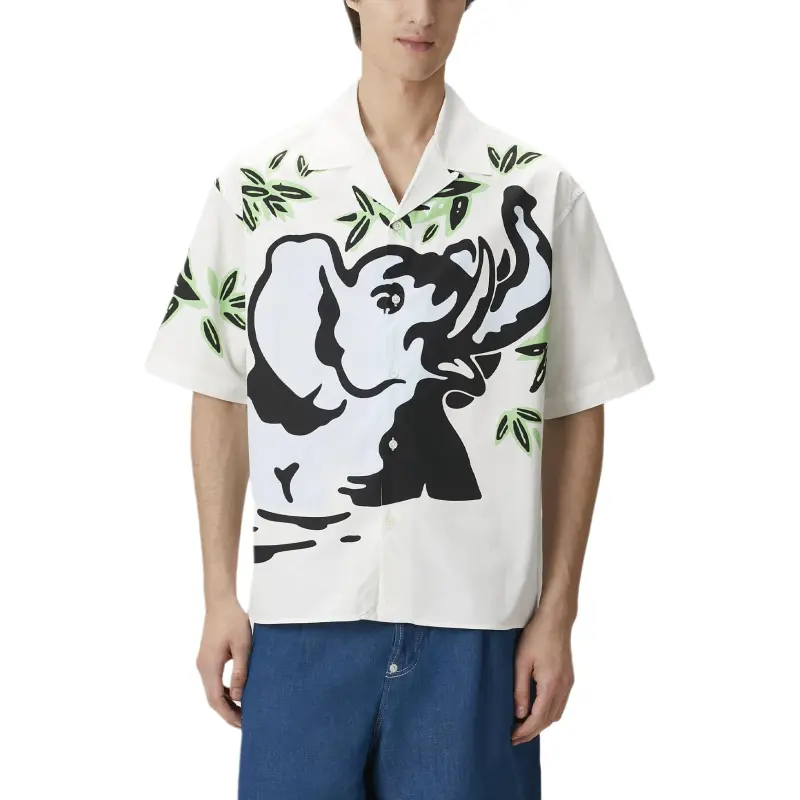 KENZO Jungle Elephant Shirt-4