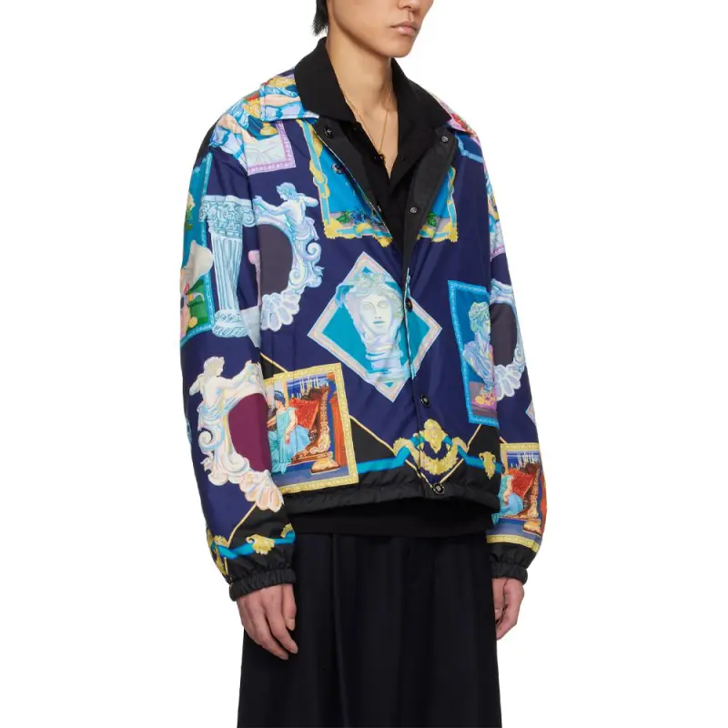 VERSACE Gallery Reversible Blouson Jacket-6