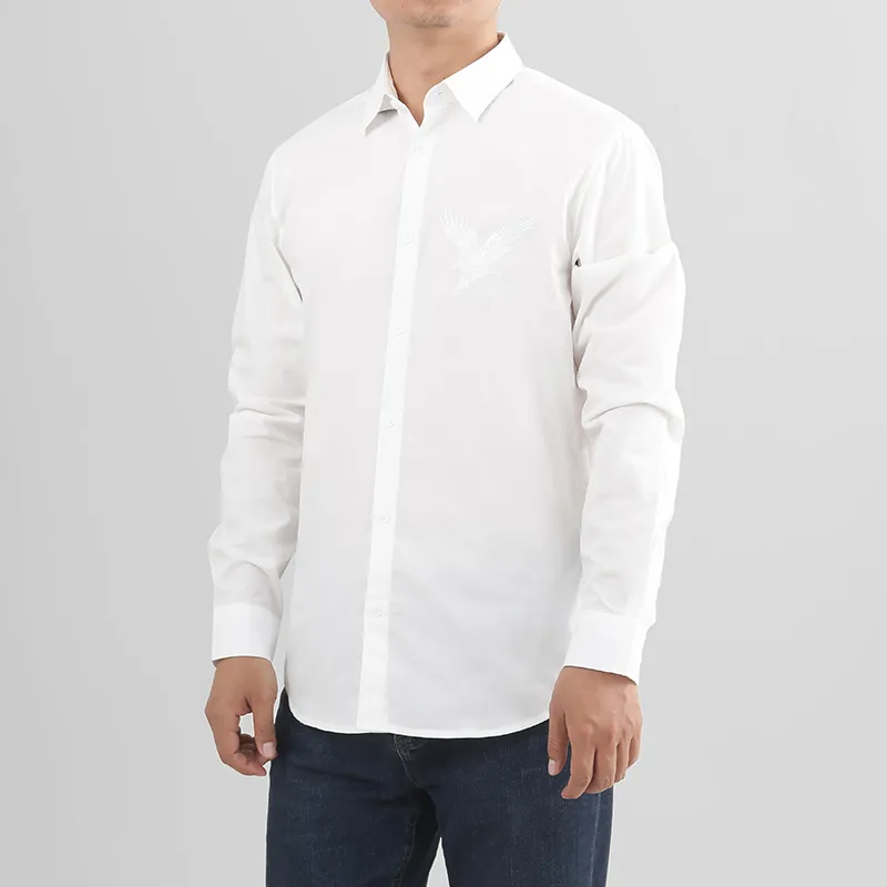 ARMANI EXCHANGEAE SS25 Shirt Men's White-2