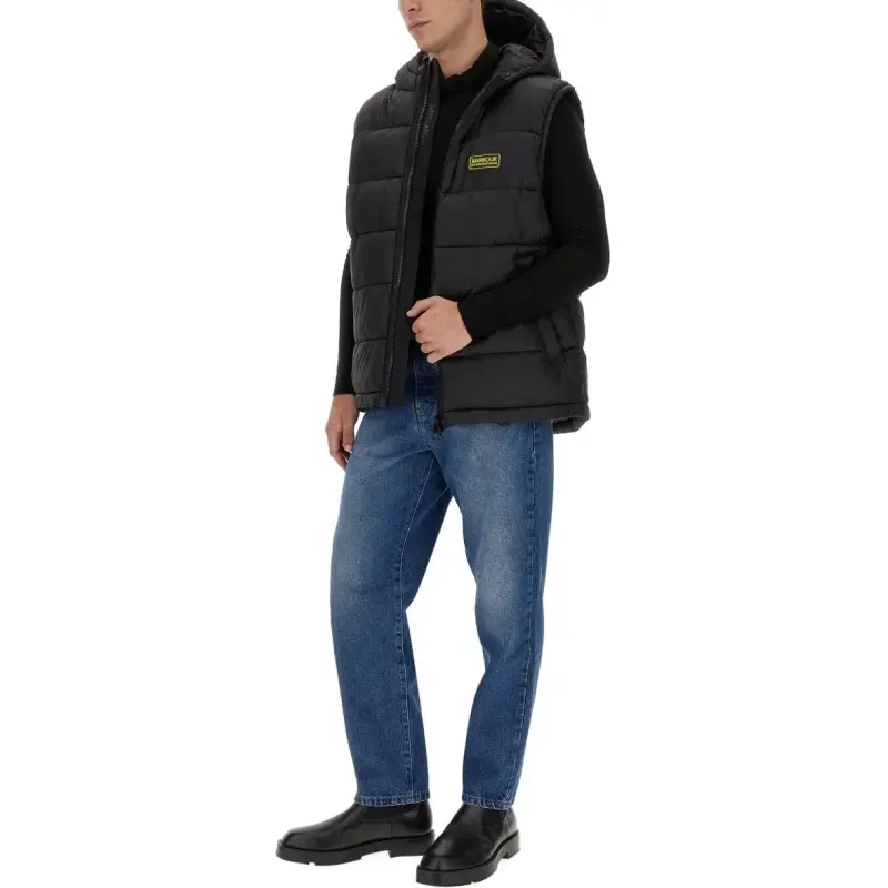 BARBOUR Vests Men Black-3