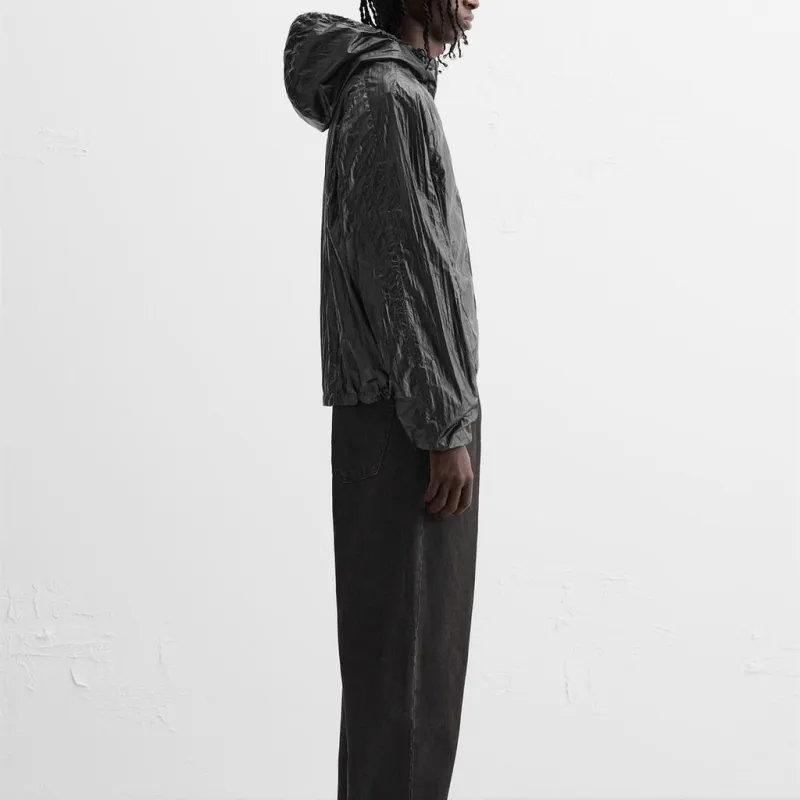 ZARA Jackets Men Black-3
