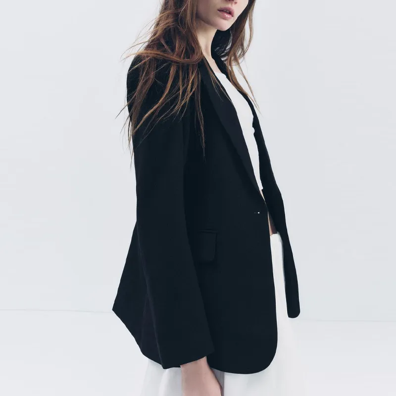 ZARA Business Suit Women's Black-3