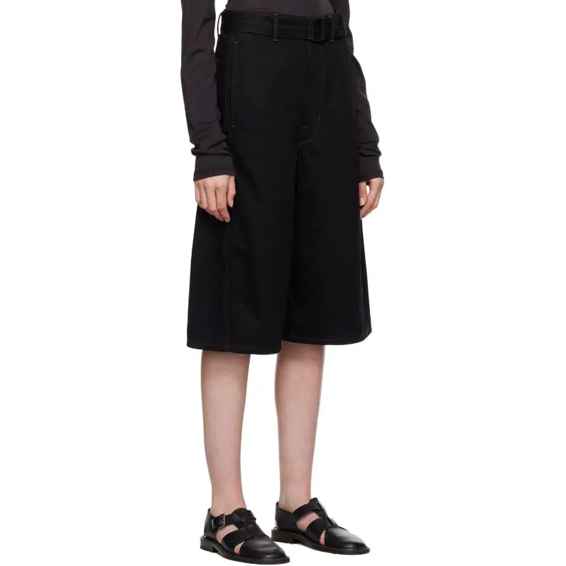 Lemaire Twisted Belted Bermuda-5