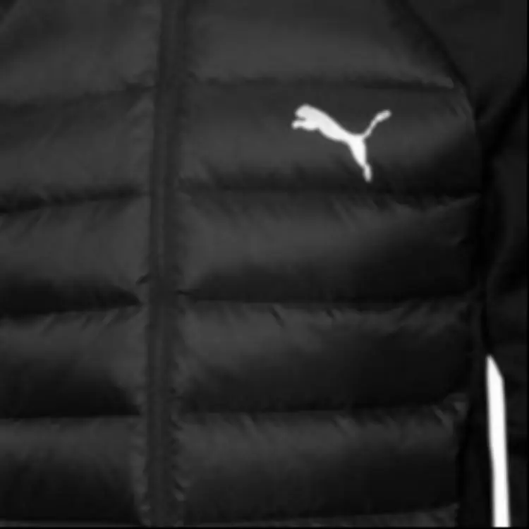 Puma Regular Fit Puffer Jacket Black-3