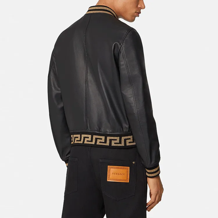 VERSACE VERSACE Jackets Coats Men's Black-4