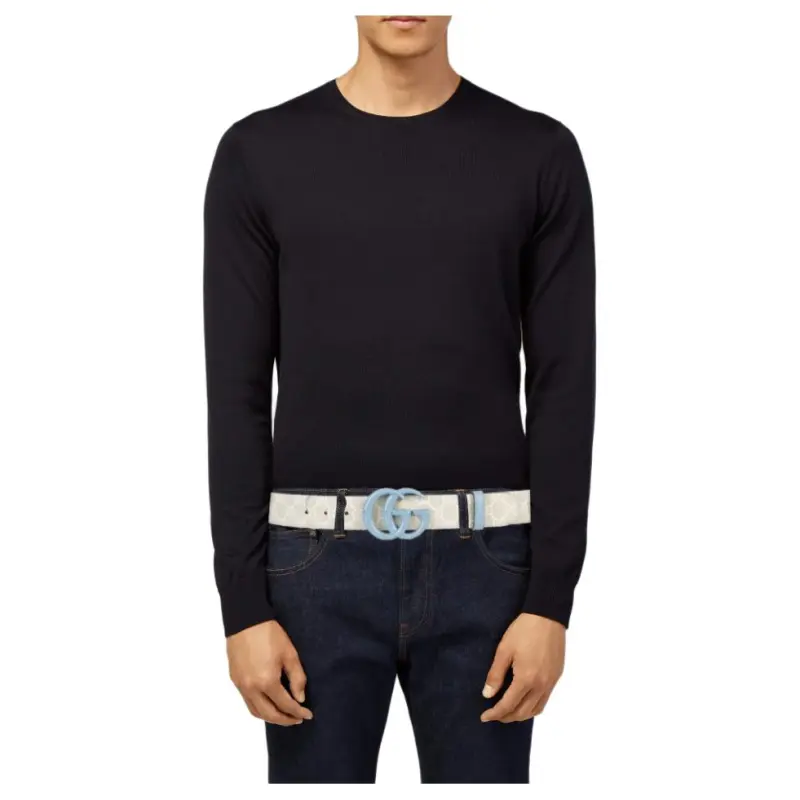 GUCCI Gg Marmont Wide Belt-4