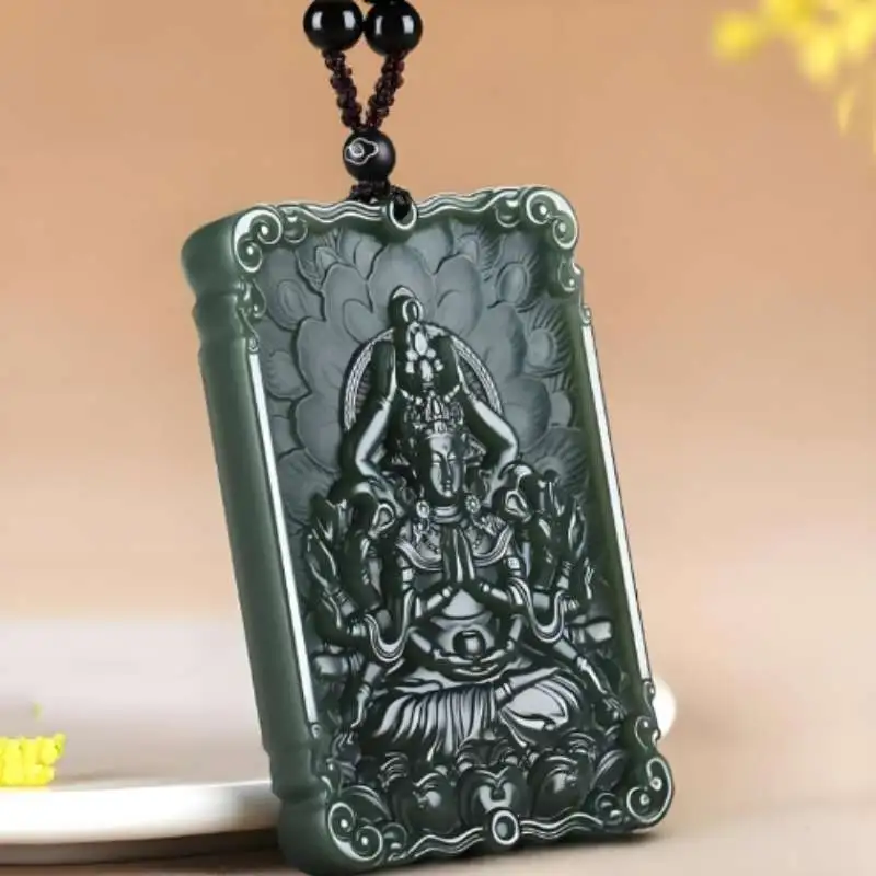 Gifts Pendants Green Jade Unisex-6