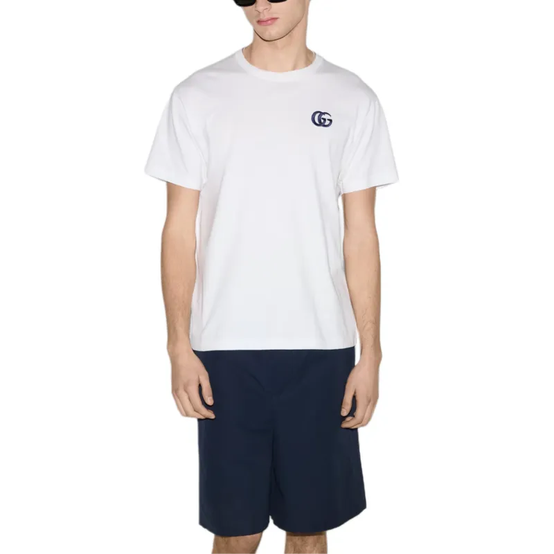 GUCCI FW25 Lido Collection T Shirt Men's White-3
