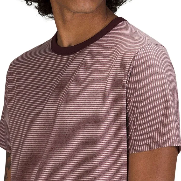 Lululemon The Fundamental T Shirts Men Red-4
