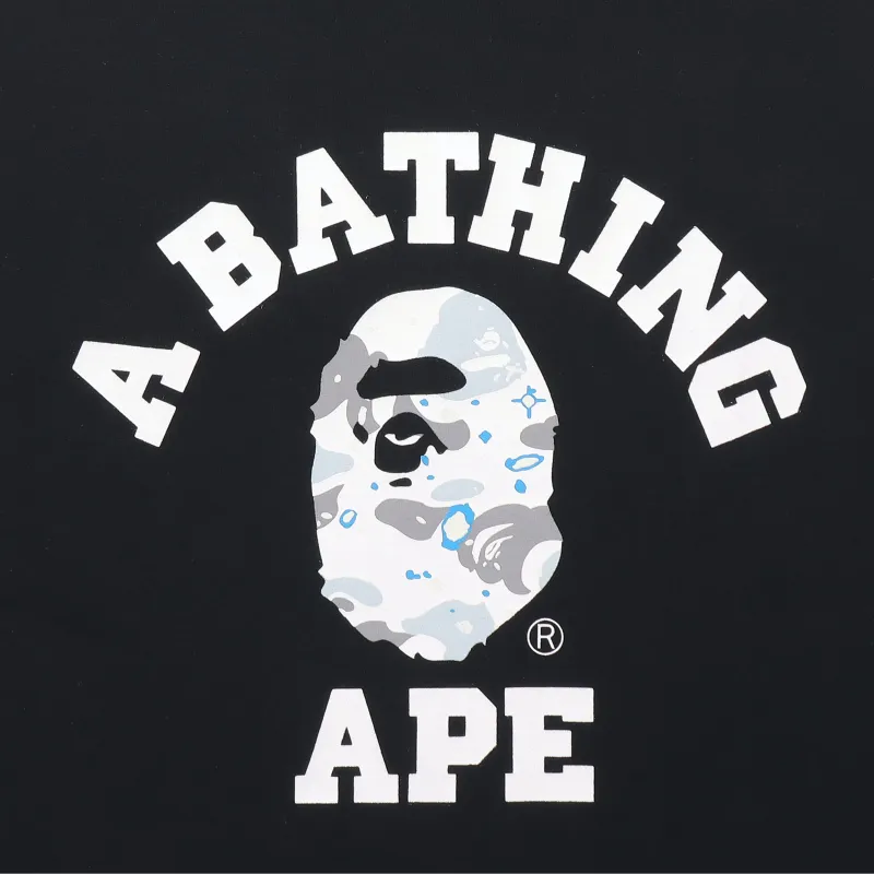 Bape Foil Neon Camo College Tee-1