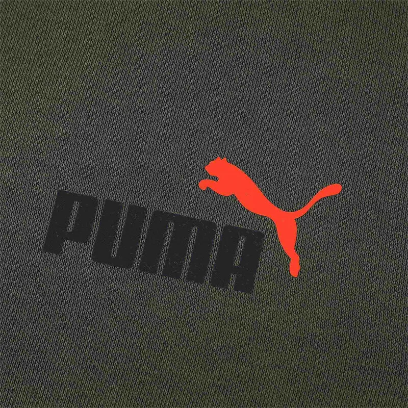 PUMA ESS+ 2 Col FW24 Sweatshirt Men's Dark Olive-4