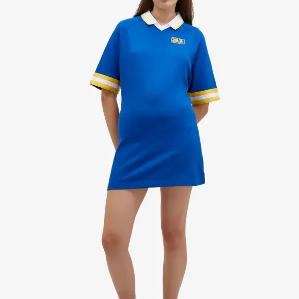 Champion GUIZIO Collaboration Short-Sleeved Dresses Women's Blue-2