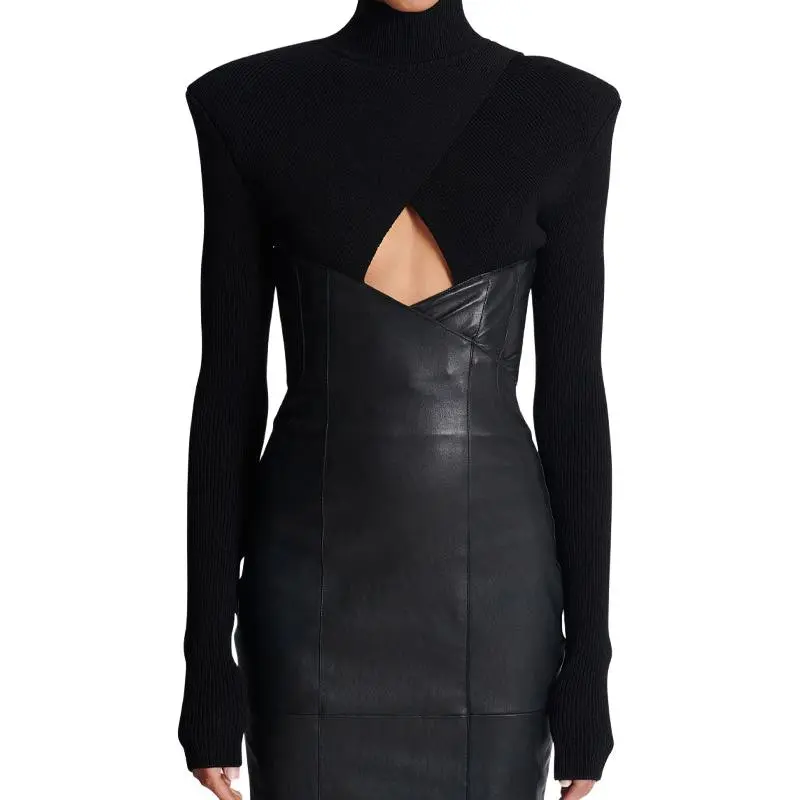 BALMAIN Panelled Maxi Dress-6