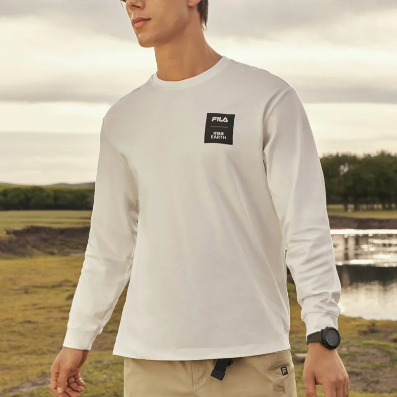 FILA x BBC EARTH T Shirt Men's Snow-3