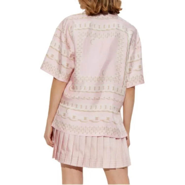 VERSACE Treasure Printed Short Sleeved Shirt-3