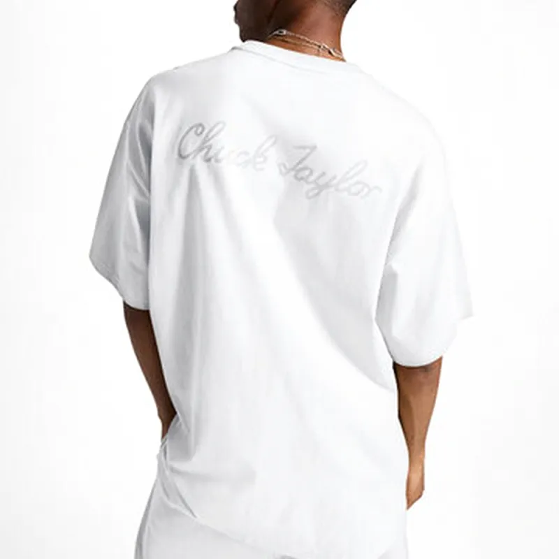 Converse Go-To Loose Fit Sneaker Patch T-Shirt-3