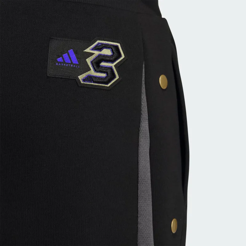 Adidas Athletic Trousers Men's Black-3