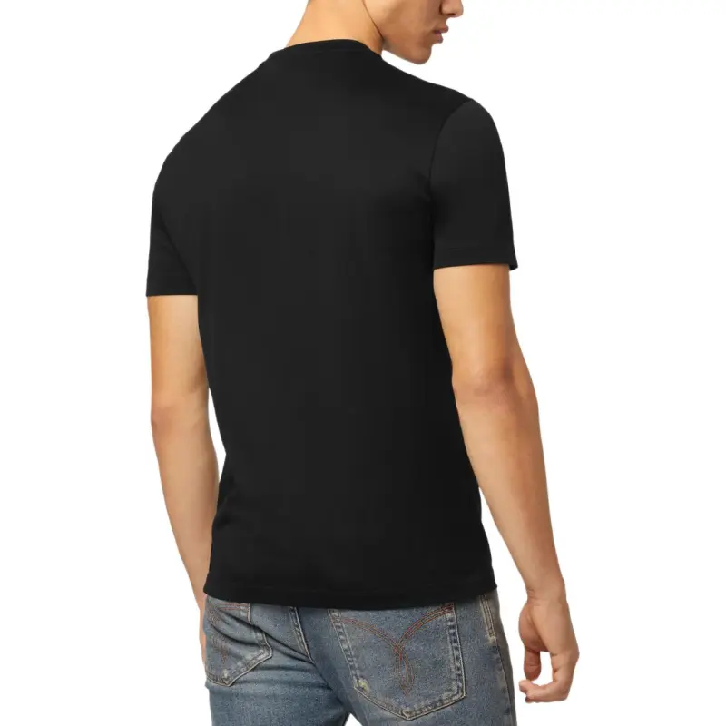 VERSACE Logo Embellished Crewneck T Shirt-3