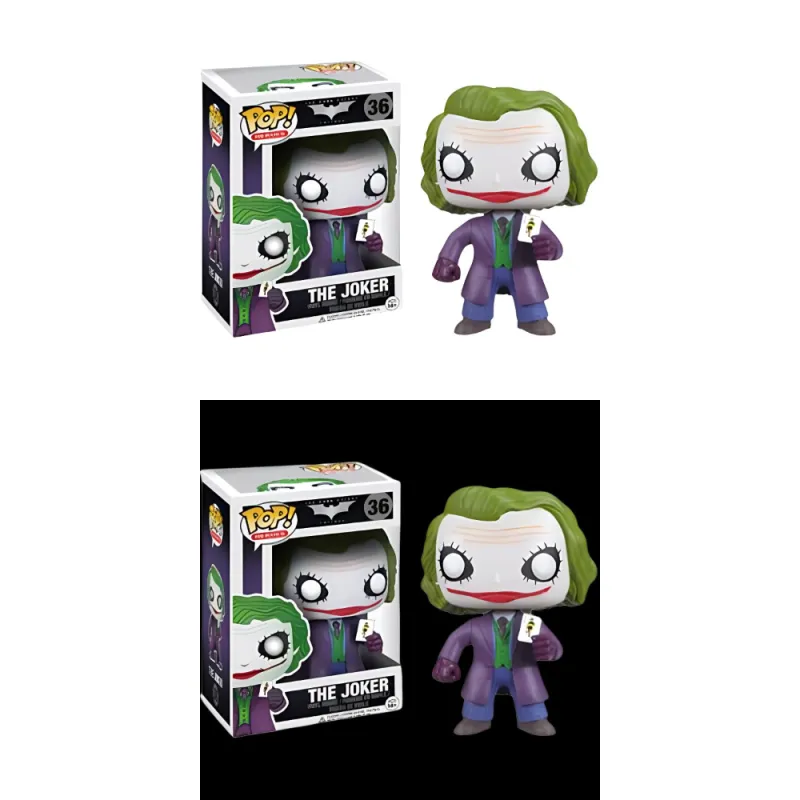 Funko POP! Collection HEROES Dark Knight MOVIE The Joker Chibi Figures-3