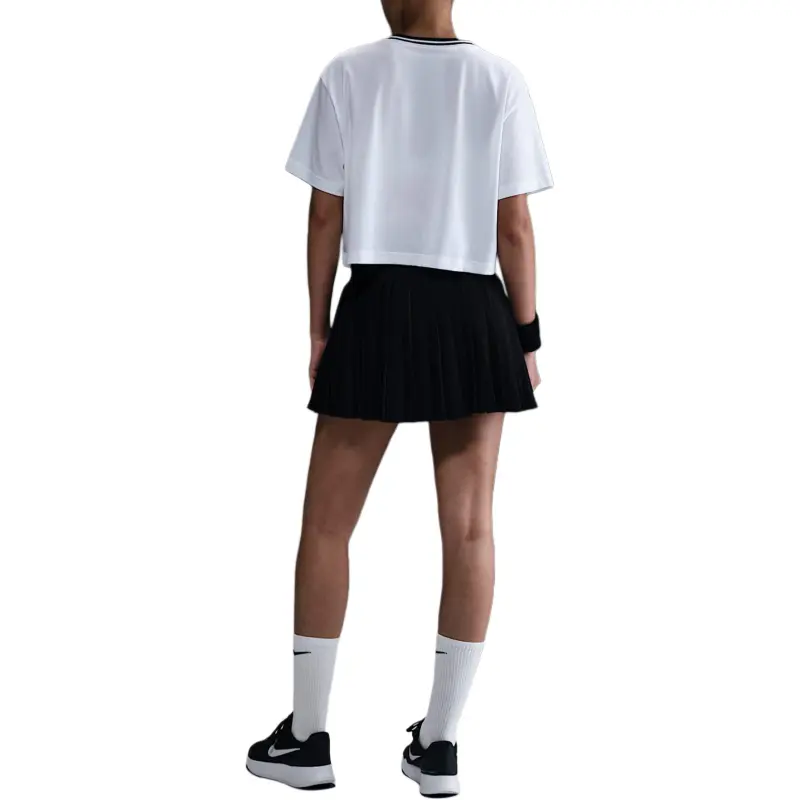 Nike Heritage Women's Dri FIT Short Sleeve Cropped T Shirt-1