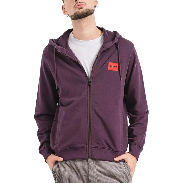 HUGO BOSS Jackets Coats Men's Burgundy-1