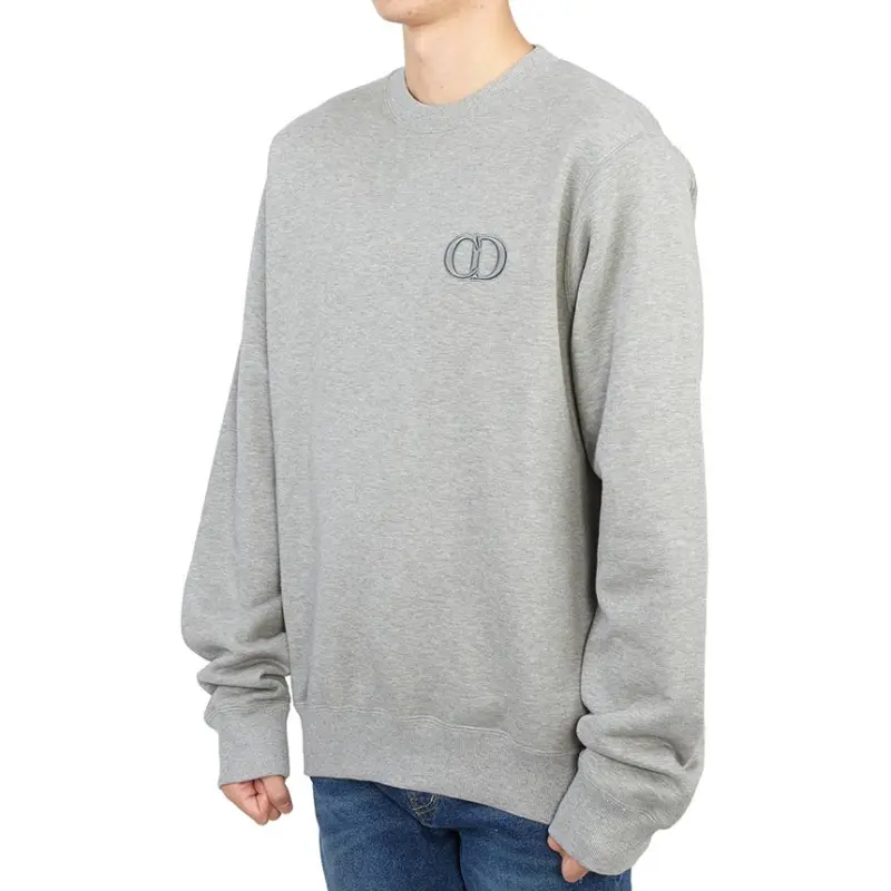 DIOR Sweatshirts Men Gray-5