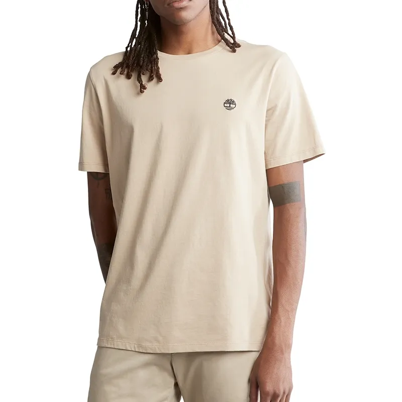 Timberland T Shirts Men Khaki-1