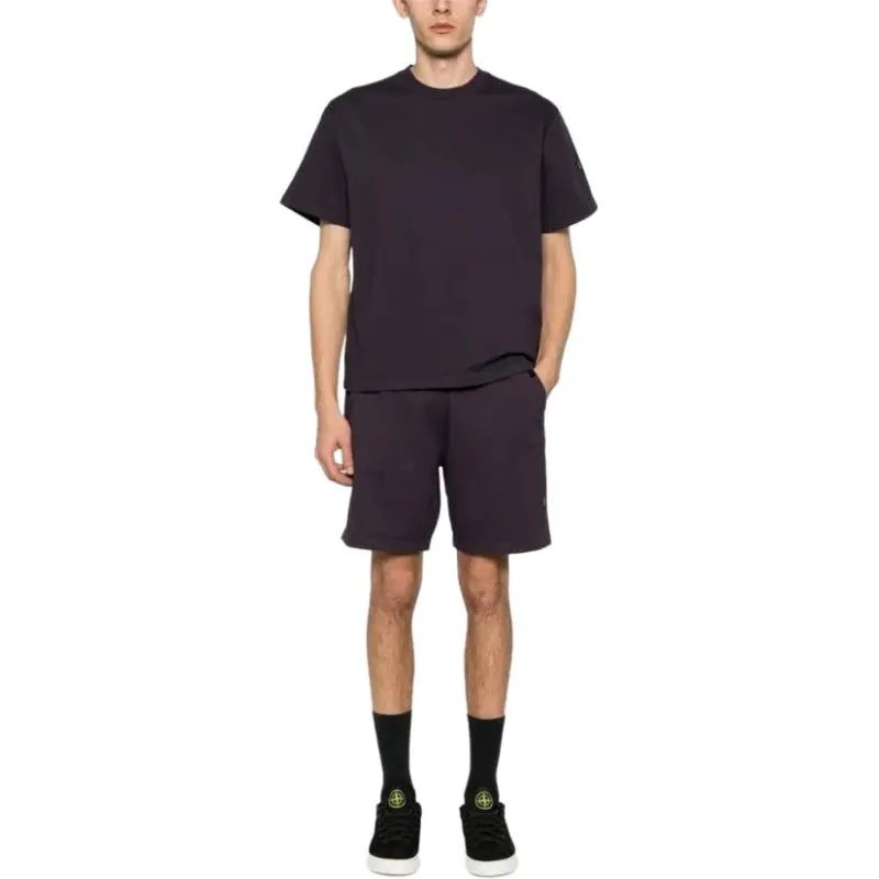 STONE ISLAND Compass Patch Crewneck T Shirt-2