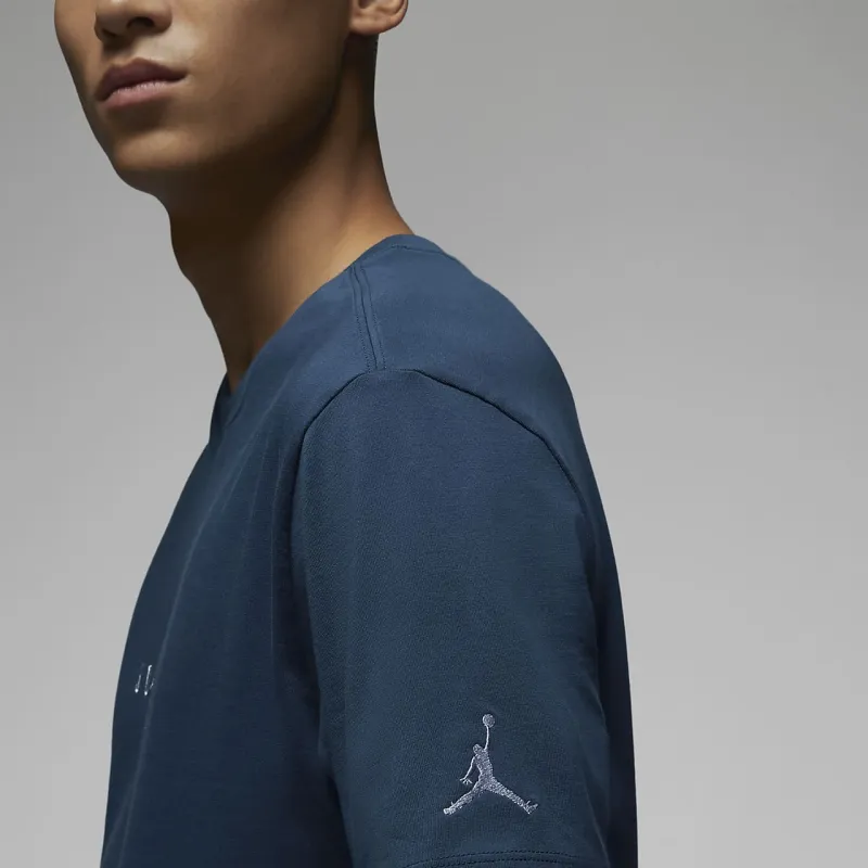 Jordan T Shirt Men's Light Sapphire Blue-3
