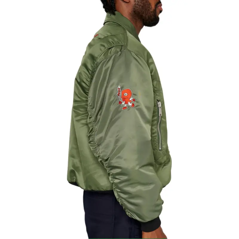 Nba X Brain Dead NBA Baseball Jerseys Unisex Green-3