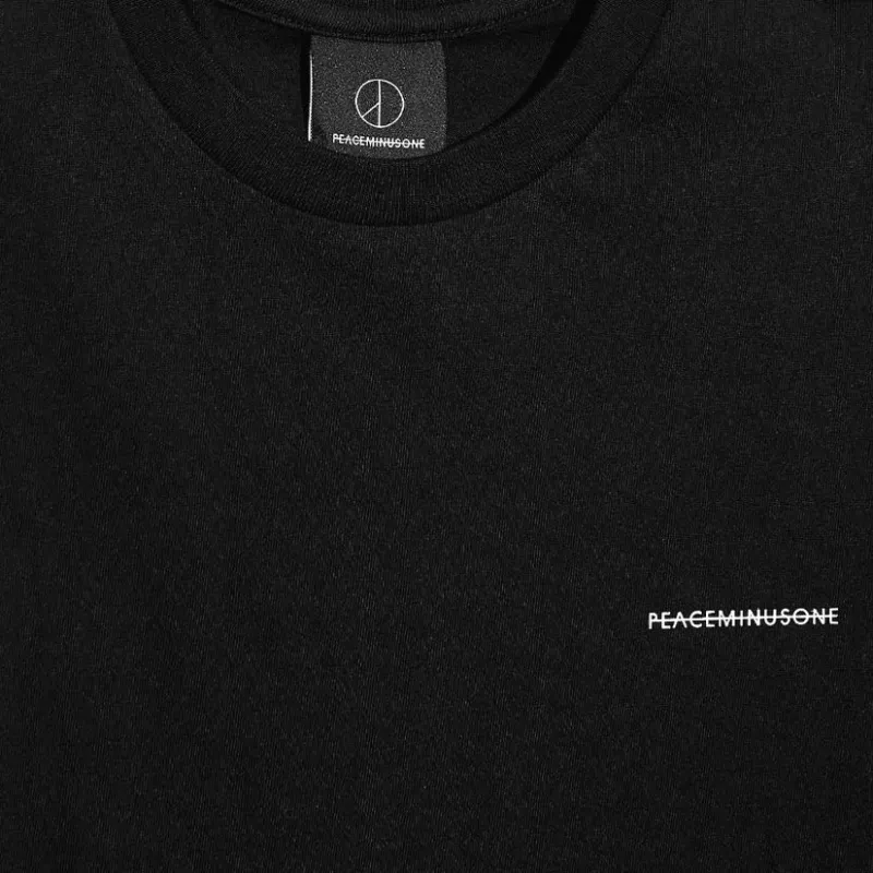 Peaceminusone T Shirt Unisex Black-2