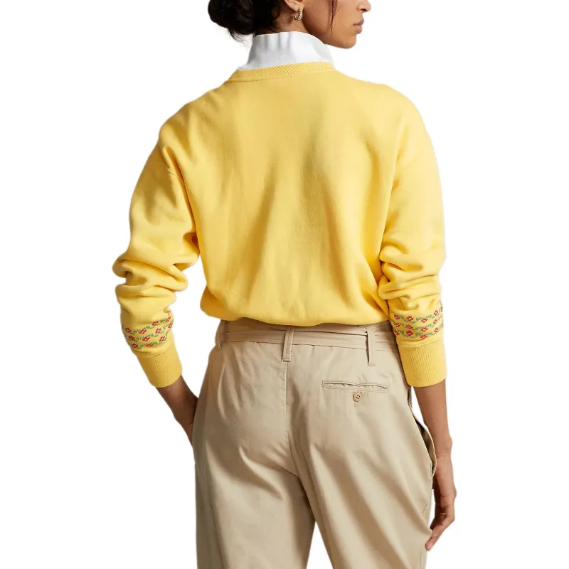 Polo Ralph Lauren Sweatshirt Women's Yellow-2