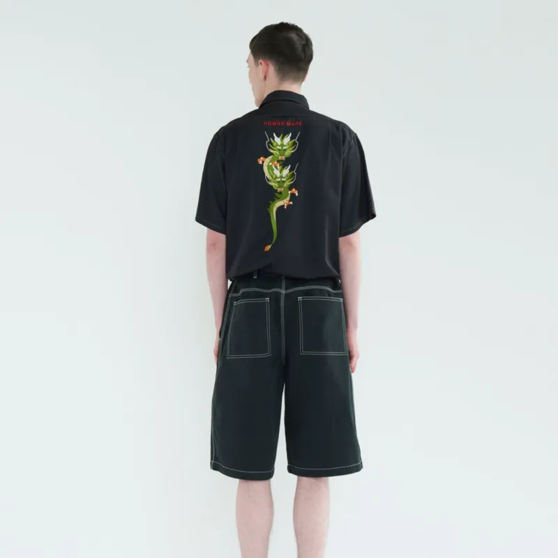 HUMAN MADE SS24 Summer Collection SS24 Shirt Unisex Black-3