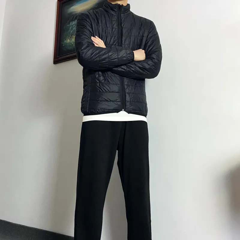 HLPT Puffer Jacket Unisex Black-5